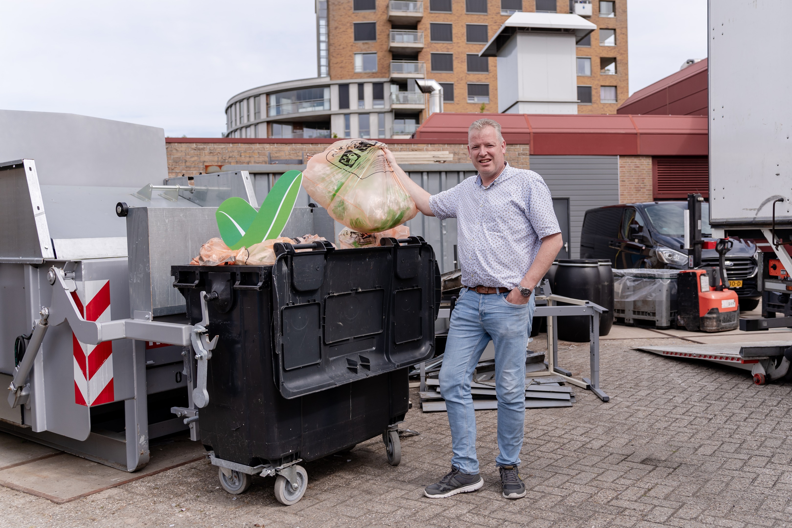 Recyclestromen en afval