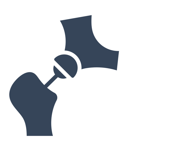 Voorste benadering heupprothese