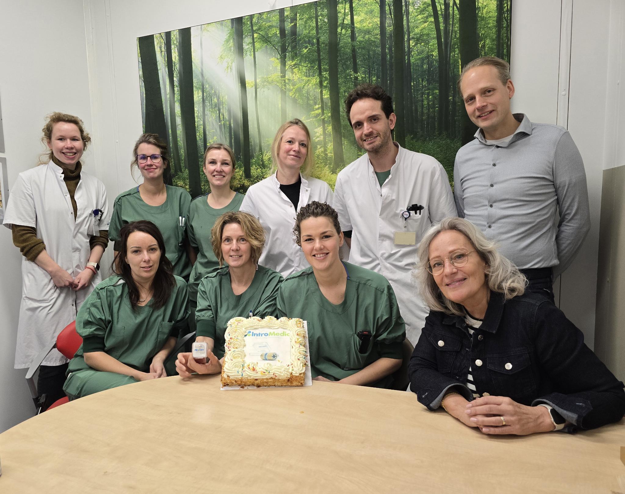 Inzet videocapsule voor darmonderzoek (endoscopie)